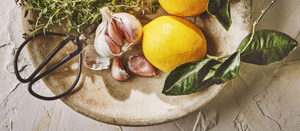 Lemon and Thyme Ingredients