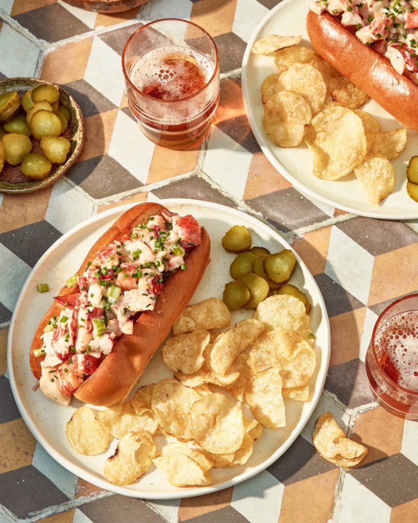 Lobster Rolls with Homemade Mayonnaise
