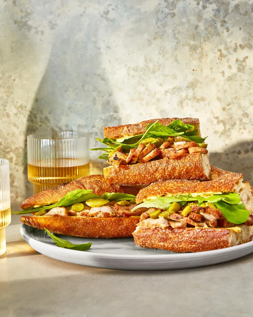 Boulangerie-Style Pork Shoulder Sandwiches