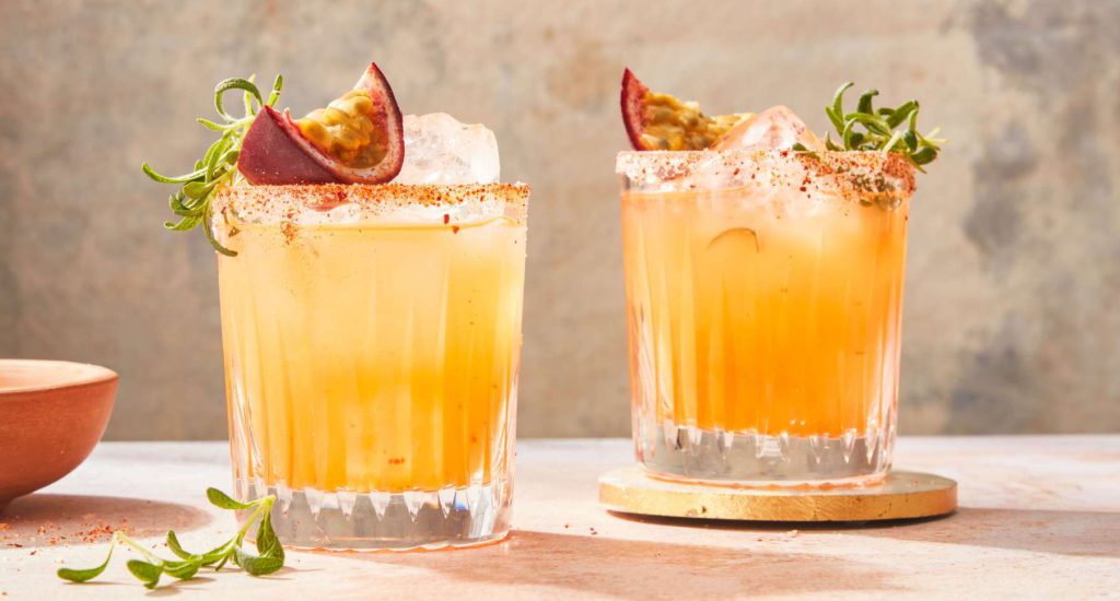 Spicy Passion Fruit Cocktail
