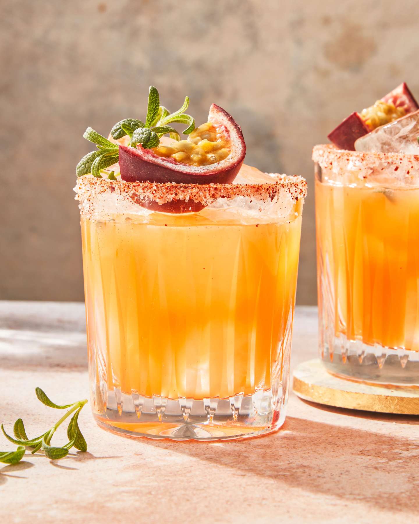 Spicy Passion Fruit Cocktail