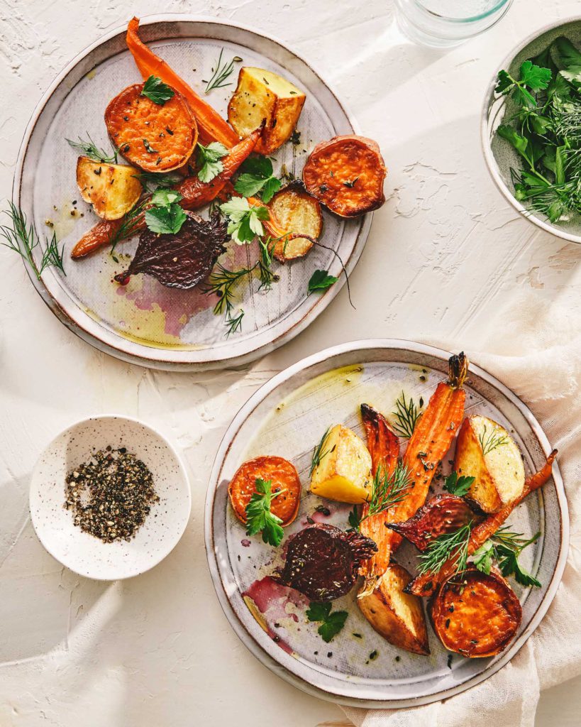 Roasted Root Vegetable Toss