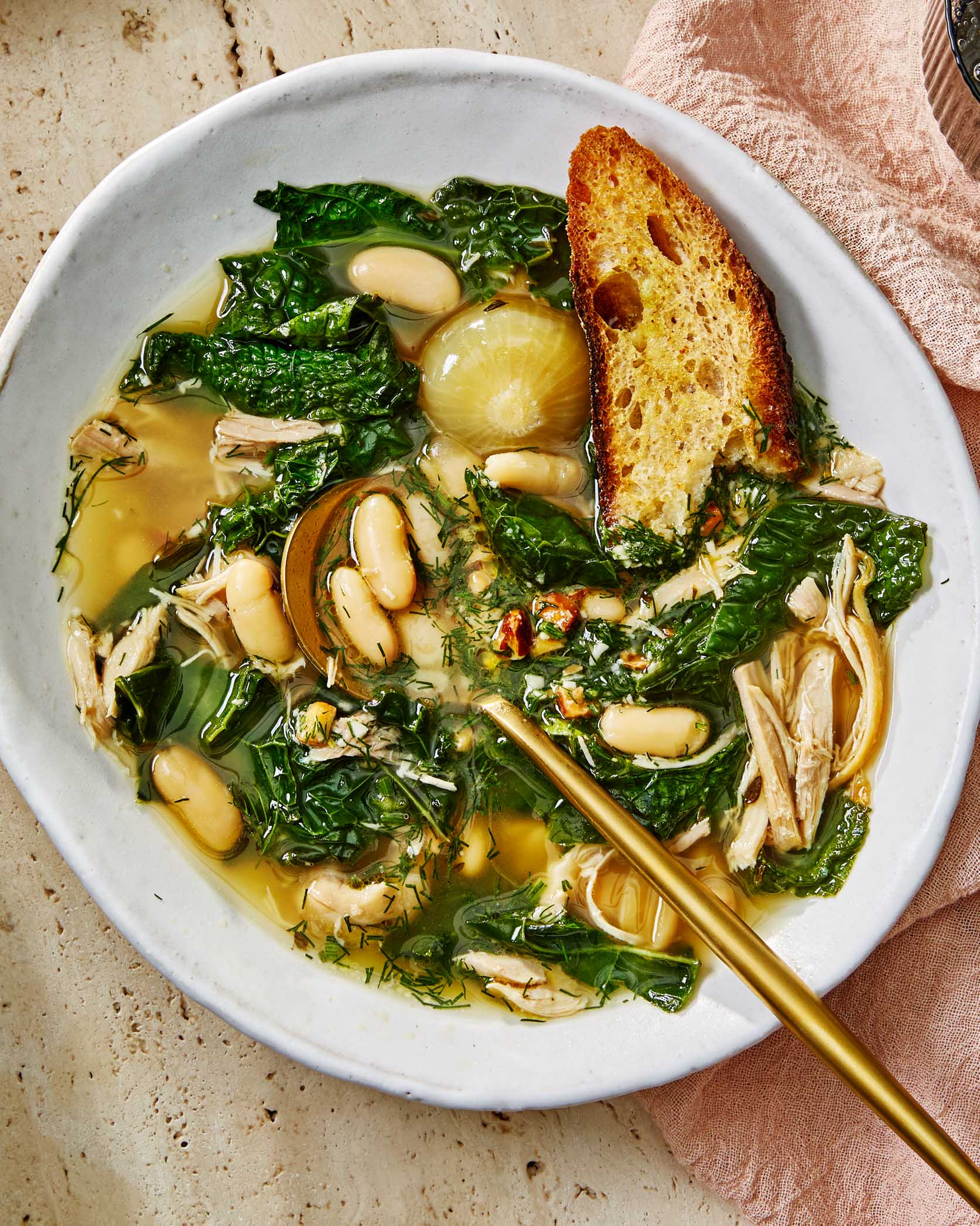 Chicken Kale and Cannellini Bean Stew by Casa de Suna