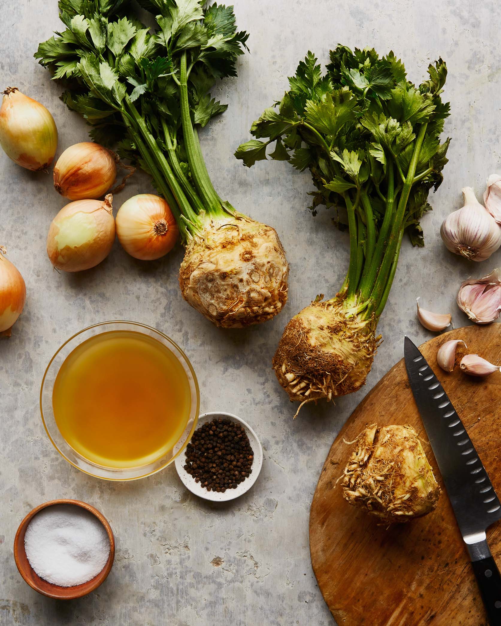 French Celery Root Soup by Casa de Suna