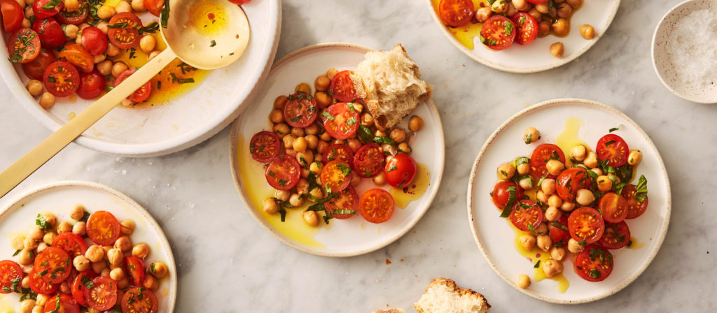 Tomato and Chickpea Salad