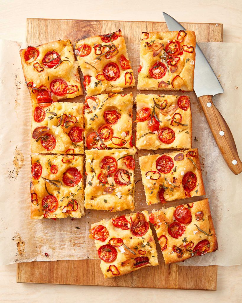 Cherry Tomato Focaccia by Casa de Suna