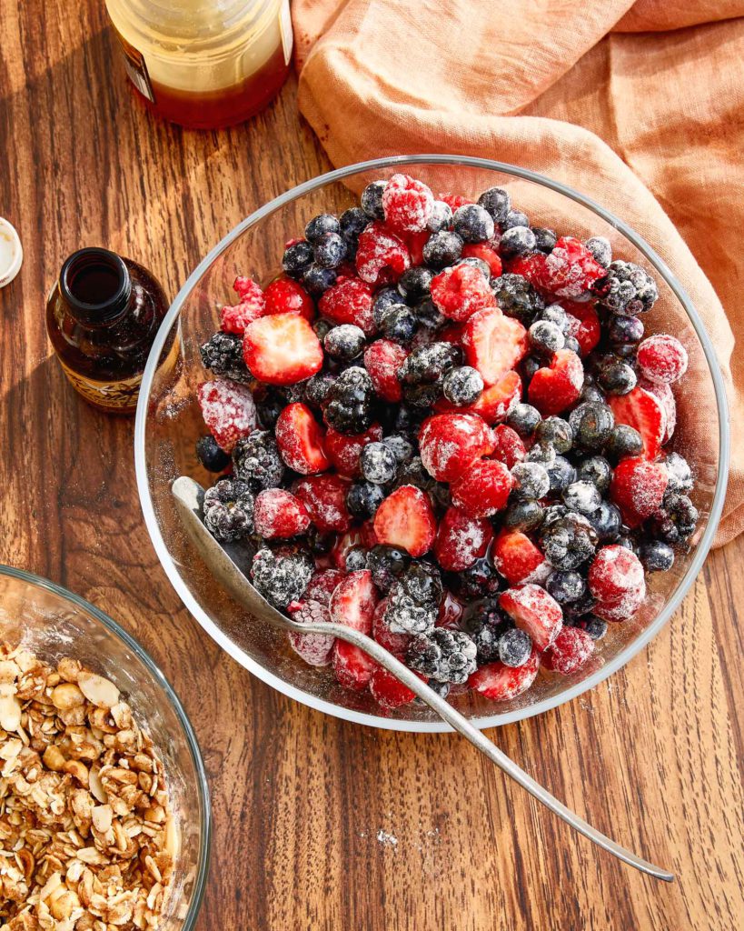 Berries recipe prep by Casa de Suna