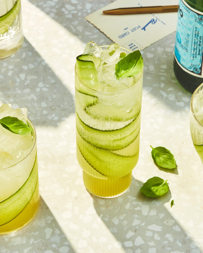 Cucumber Basil Smash; easter menu