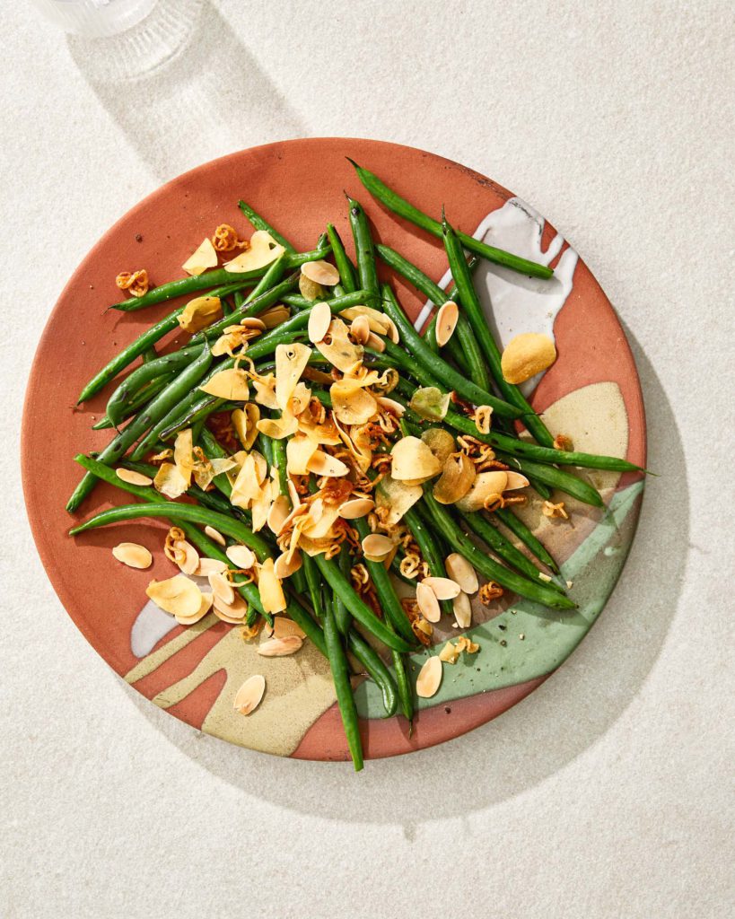 Lemon and Almond Green Beans by Casa de Suna