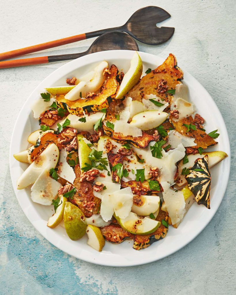 Winter Squash and Pear Salad