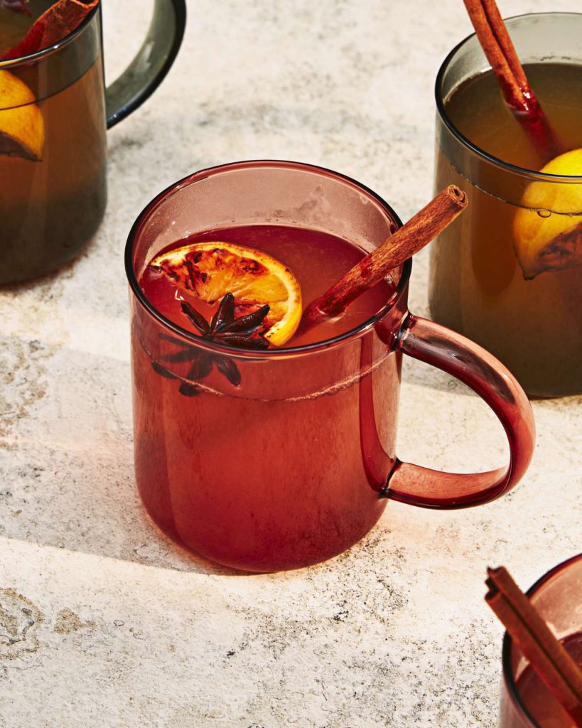 Charred Lemon Hot Toddy