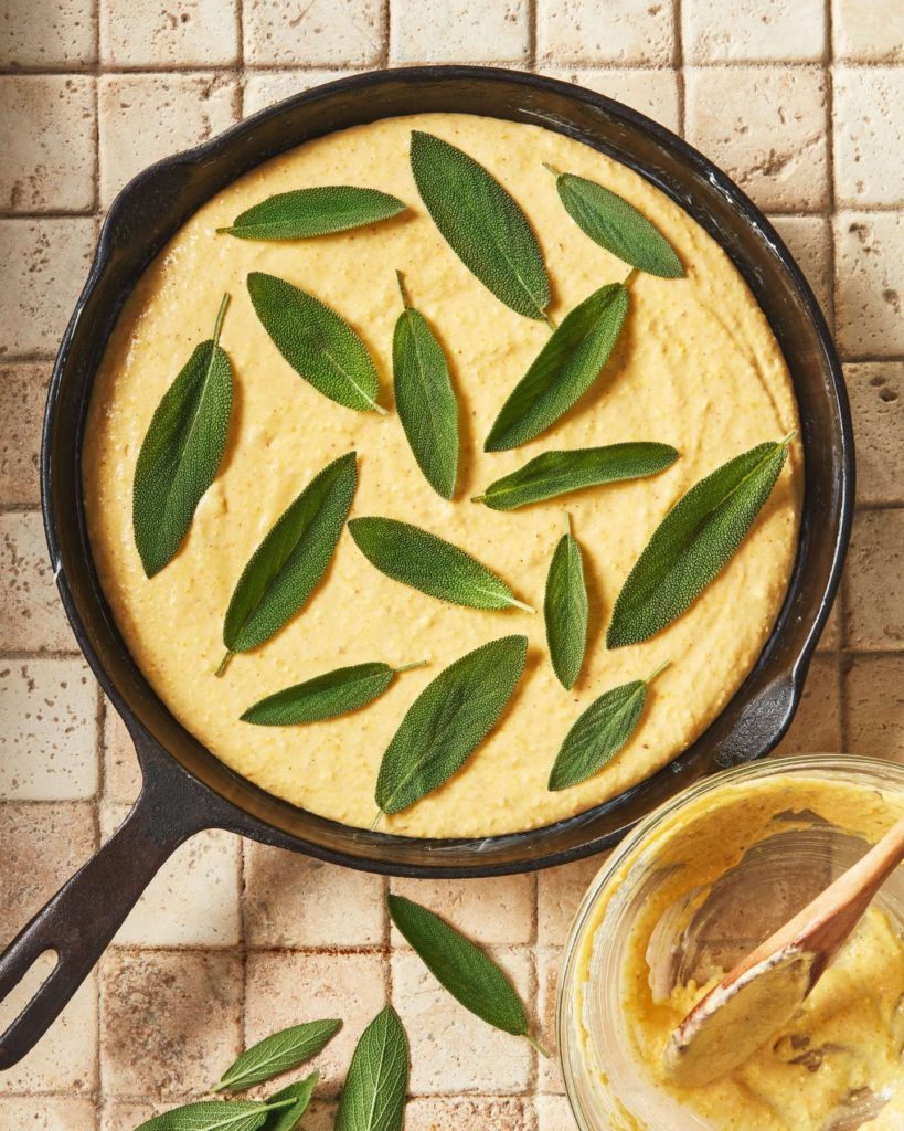 Buttermilk Cornbread with Sage by Casa de Suna