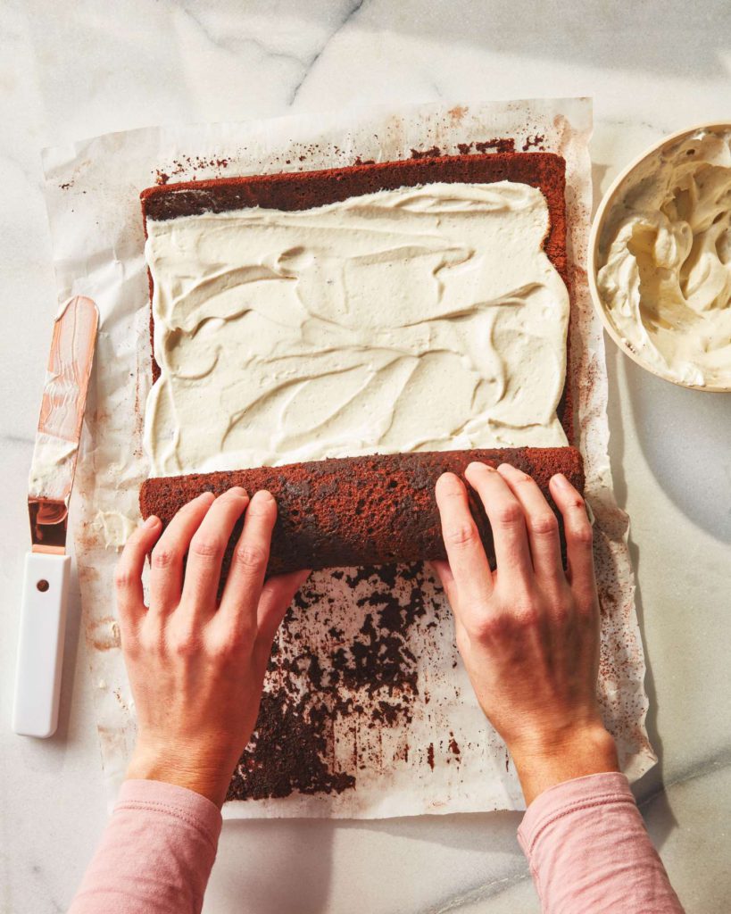 Chocolate Yule Log by Casa de Suna