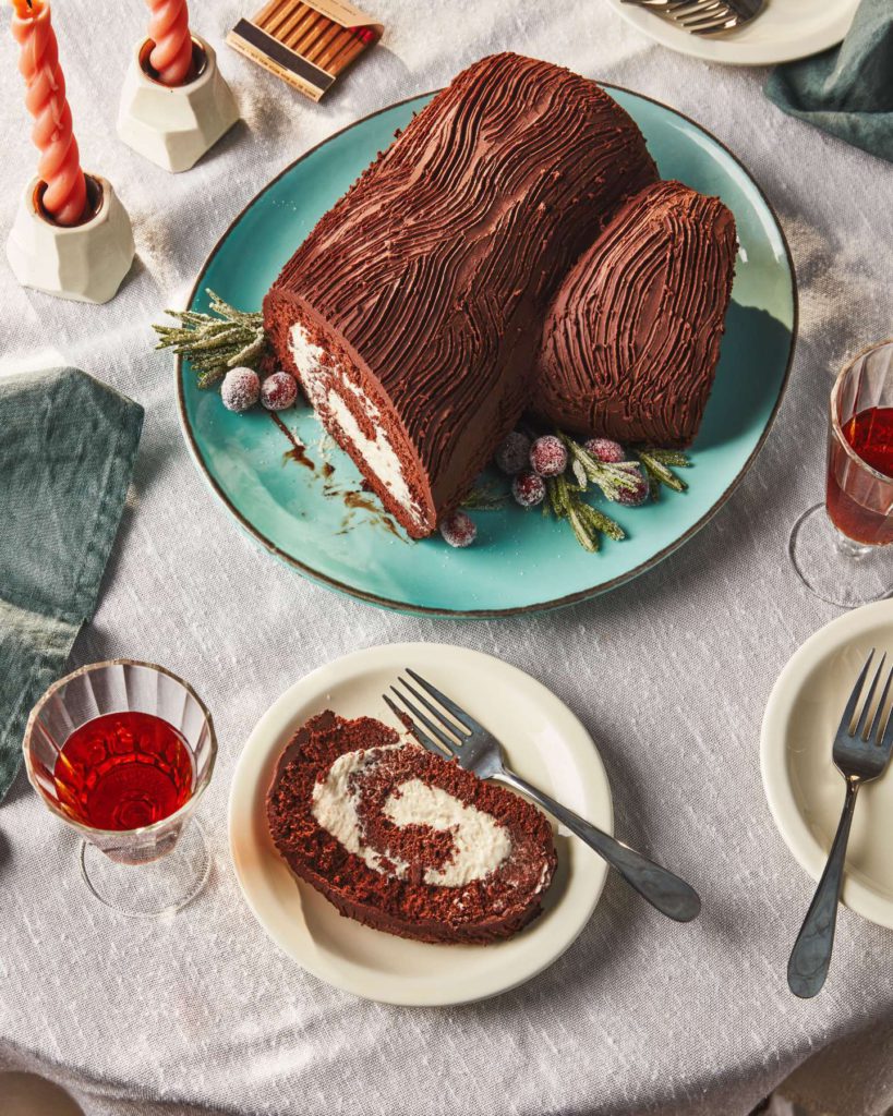 Chocolate Yule Log