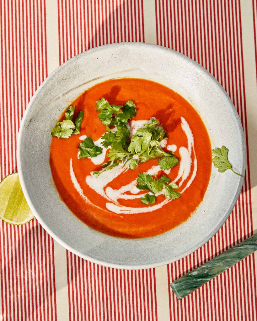 Vegan Tomato-Coconut Soup