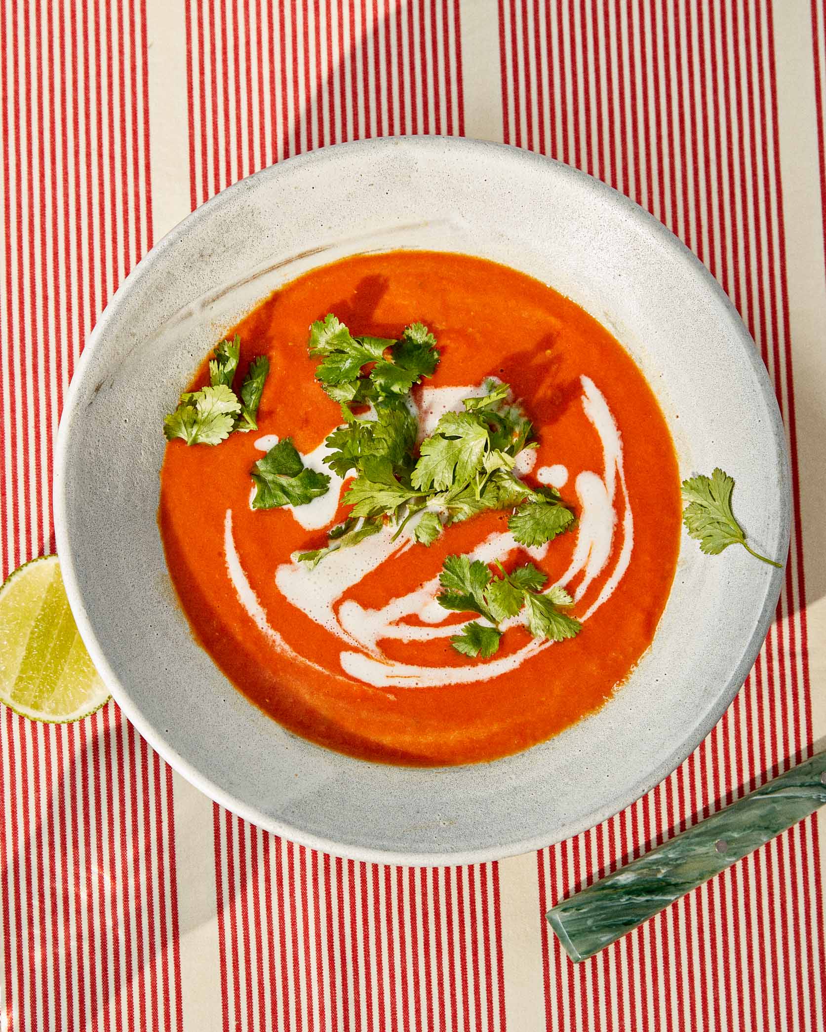 Vegan Tomato Coconut Soup by Casa de Suna; Five Nights of Fall Recipes