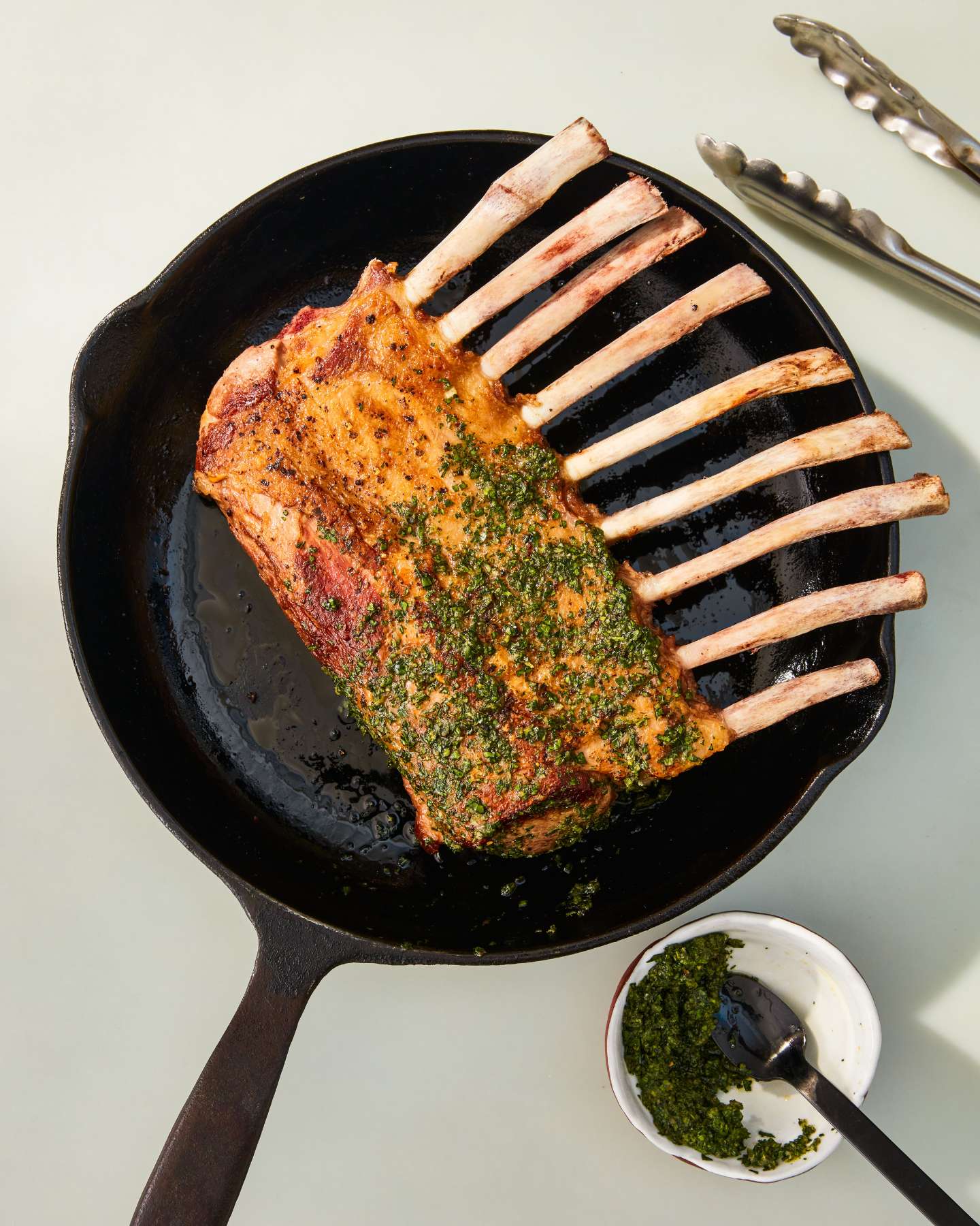 Herb-y Roasted Rack of Lamb by Casa de Suna