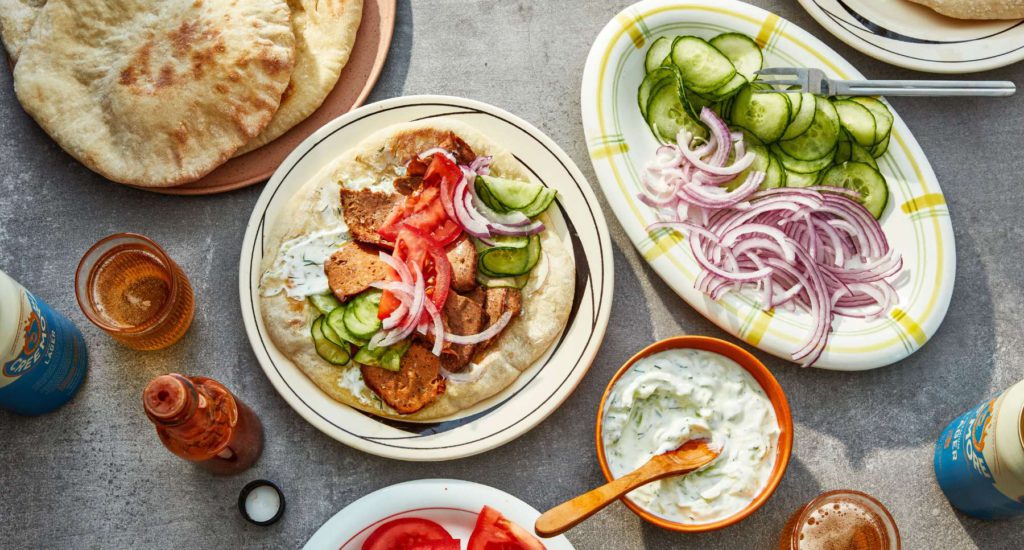 Homemade Gyros and Tzatziki Recipe by Casa de Suna