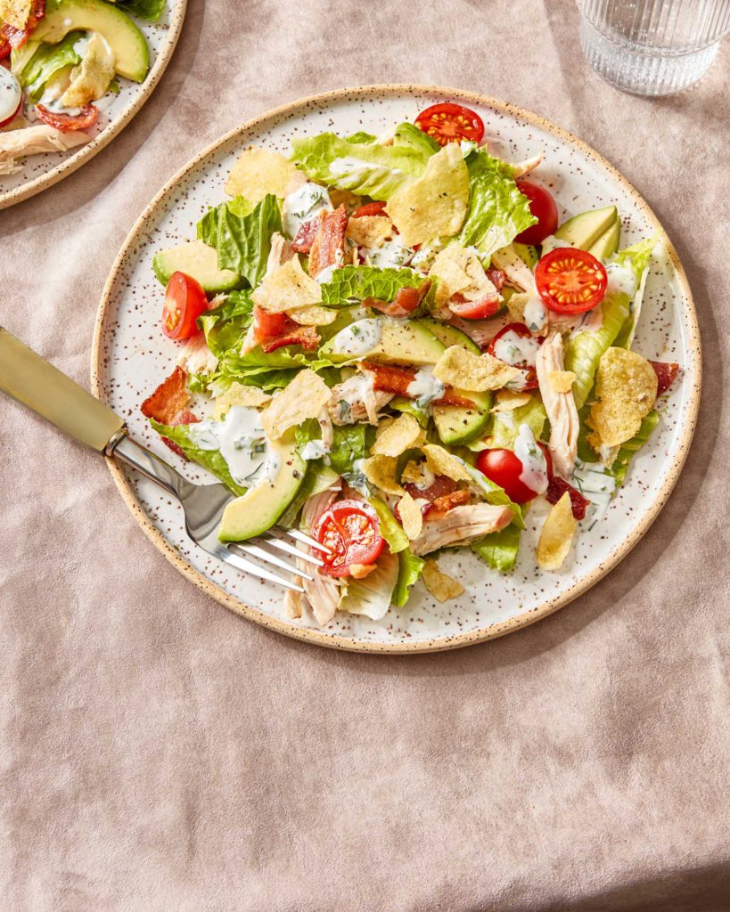 Club Salad with Homemade Ranch