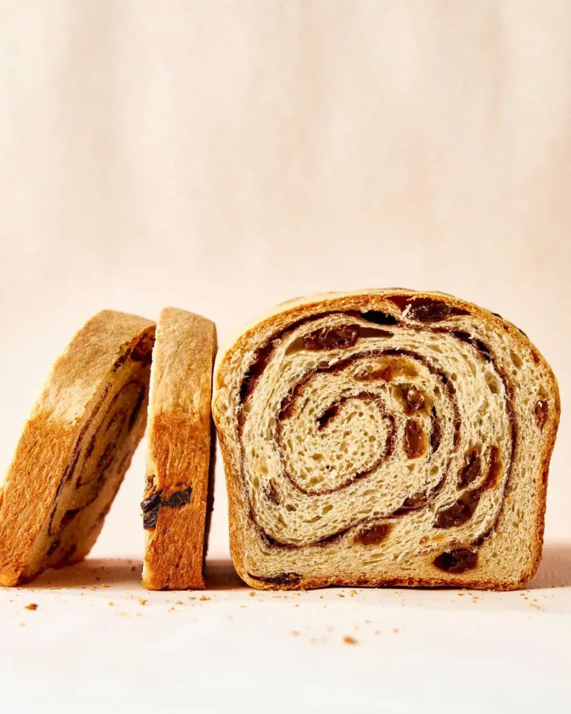 Swirly Raisin Bread