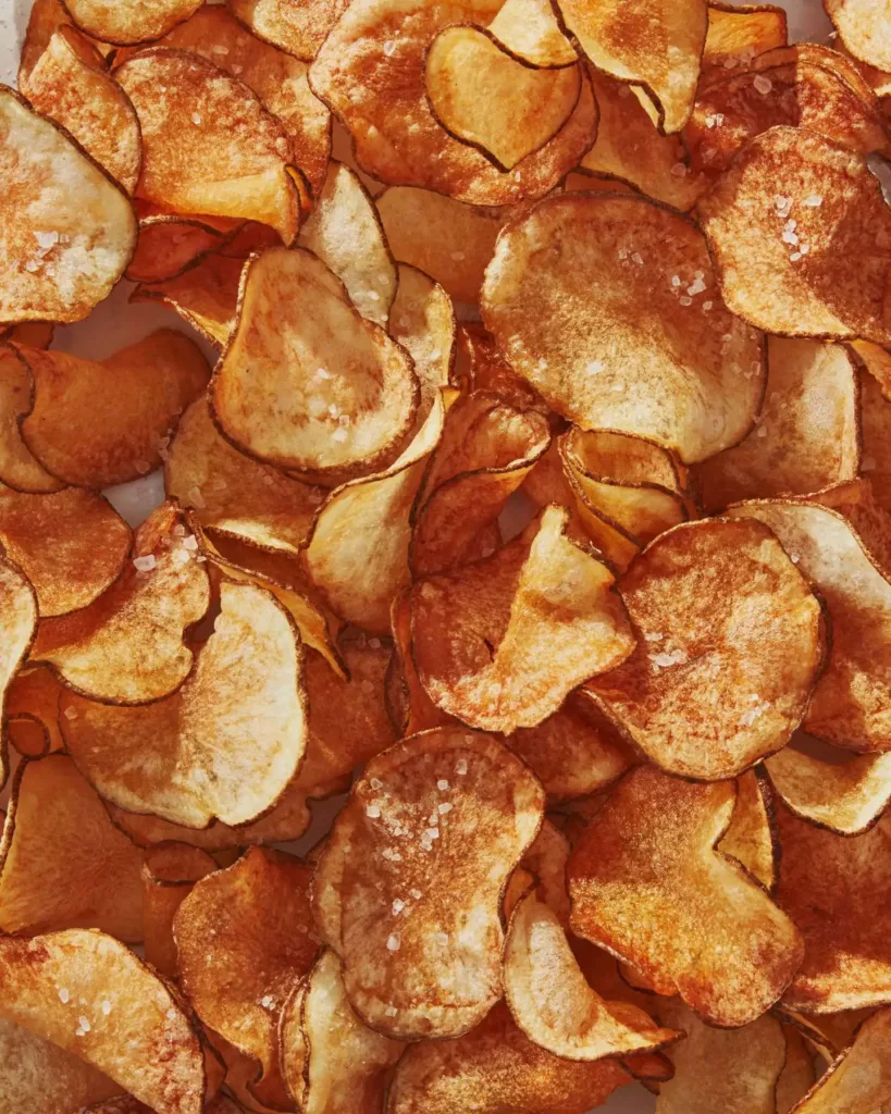 Russet Potato Chips with Cornichon Dip recipe by Casa de Suna