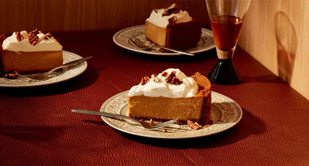 Pumpkin Pie Spiced Cheesecake recipe by Casa de Suna