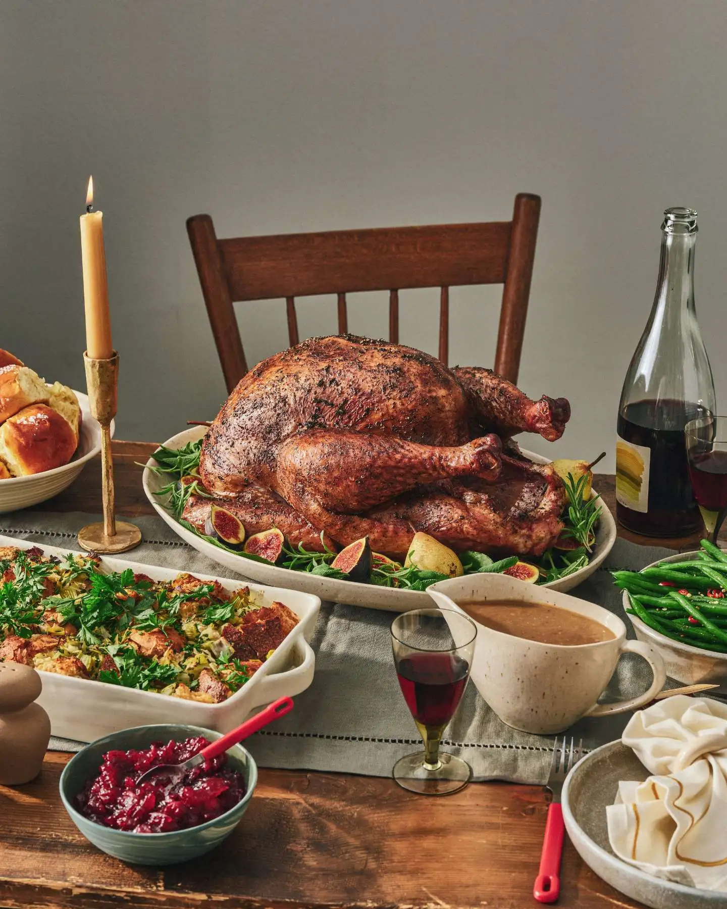 Dry-Brined Turkey recipe by Casa de Suna; A Holiday Menu, Casa de Suna Style