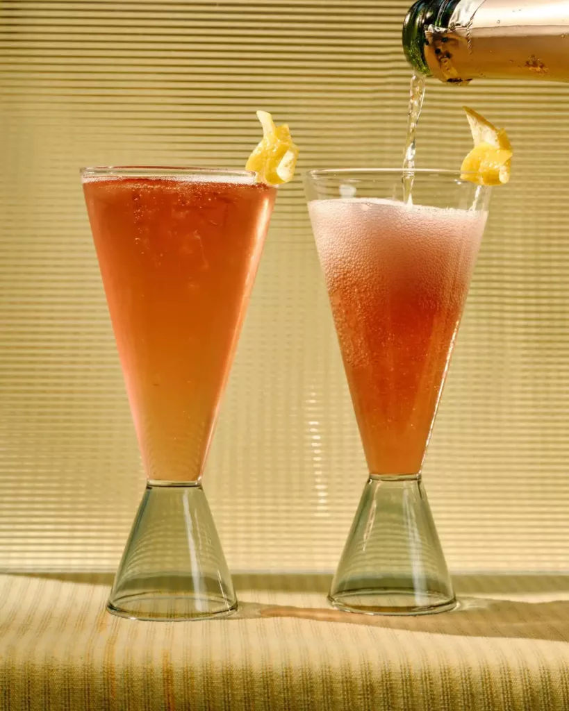 Blush Champagne Cocktail