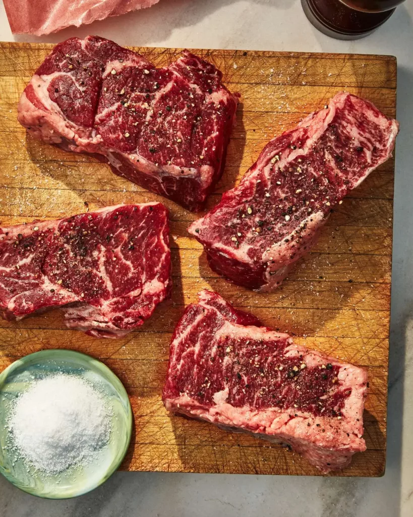 Short Rib Steaks prep by Casa de Suna