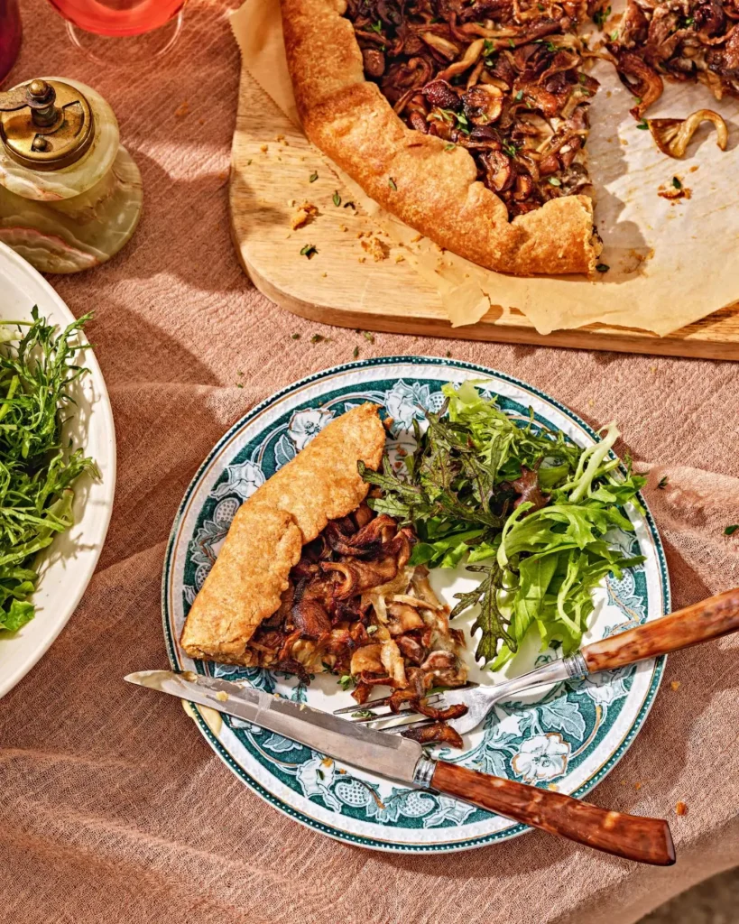 Savoury Mushroom Galette