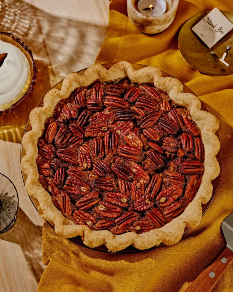 Holiday Spiced Pecan Pie