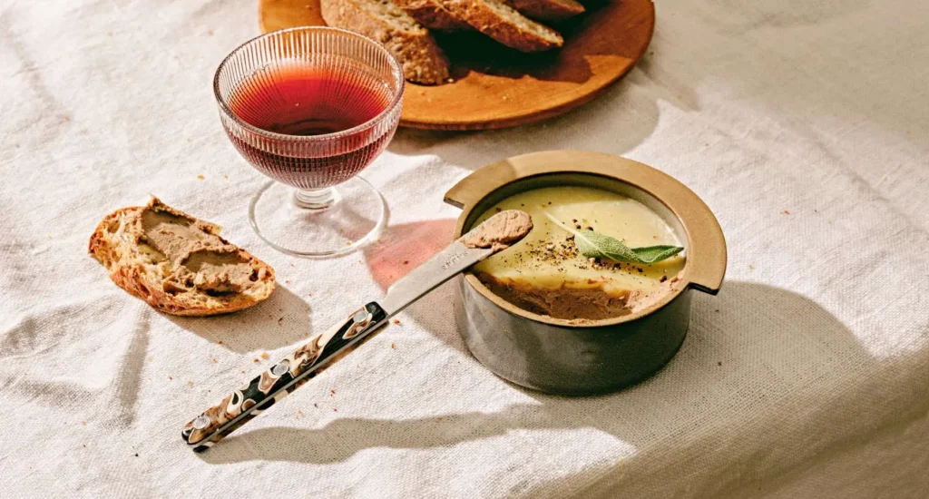 Chicken Liver Pâté with Bourbon and Sage recipe by Casa de Suna