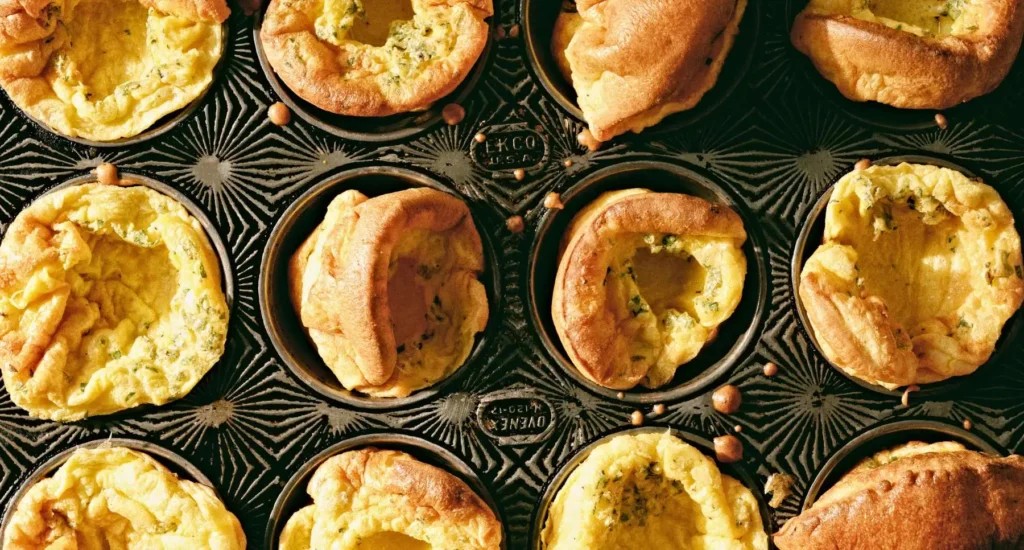 Yorkshire Puddings with Winter Herbs recipe by Casa de Suna